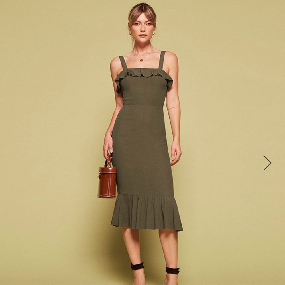 Reformation Frida Dress - tags on